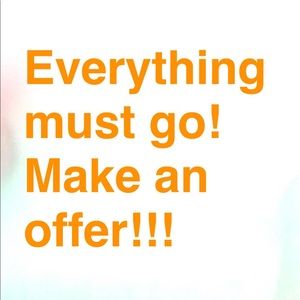 Everything must go! Make a bundle and save!!